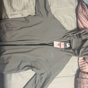 Mens Nike V-Tech hoodie greenish/grey